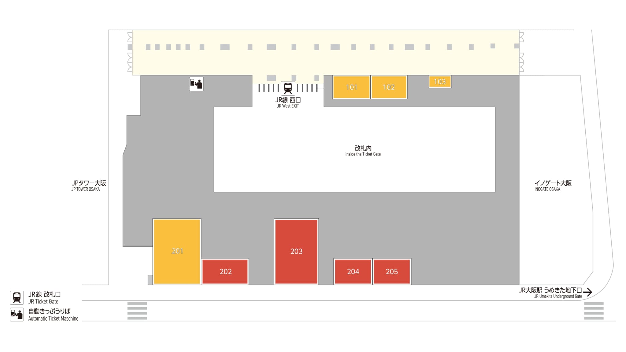 Floor map